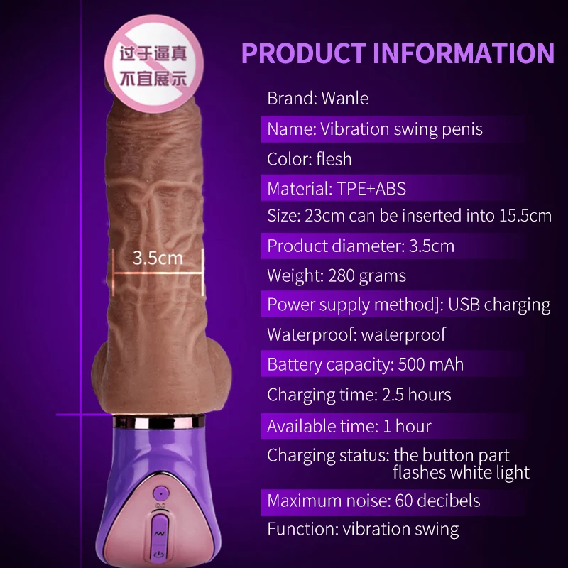 DRAIMIOR Big size Heating Realistic Dildo Vibrator For Women Artificial Penis Masturbator Female Sex Shop Adult Toys | Красота и