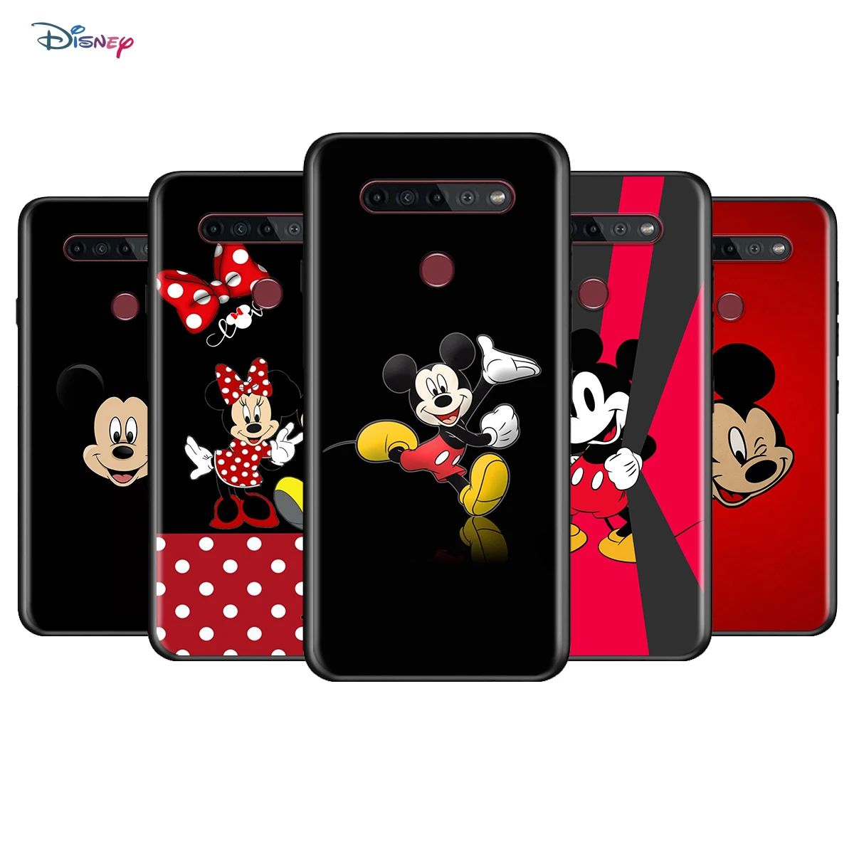 

Disney Cute Mickey Mouse For LG K92 K42 K22 K71 K61 K51S K41S K30 K20 2019 Q60 V60 V50 S V40 V30 G8S G8 X ThinQ Phone Case