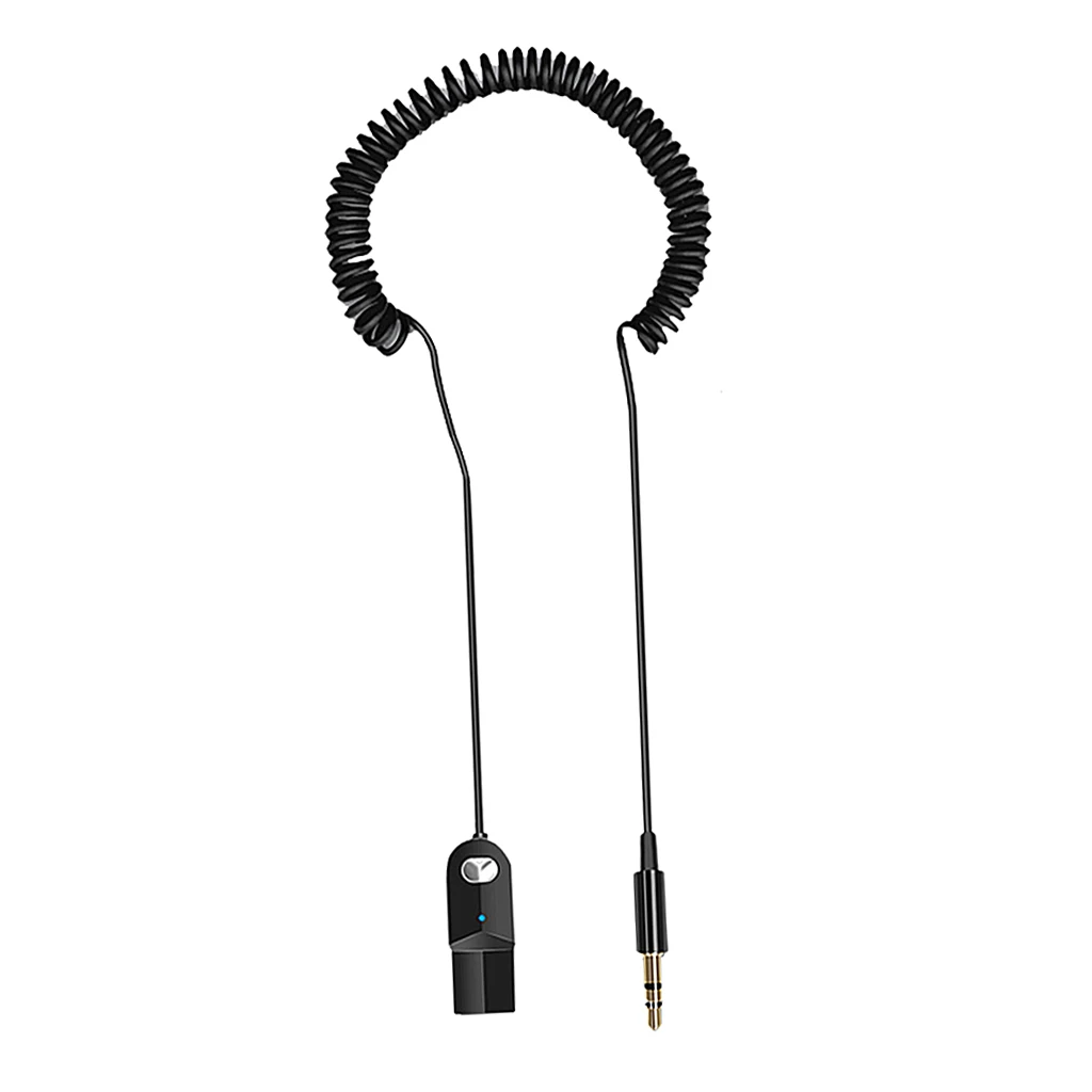 

Автомобильный Bluetooth-приемник, портативный беспроводной аудиоадаптер AUX, стереовыход 3,5 мм, Bluetooth 5,0 A2DP для домашнего аудио