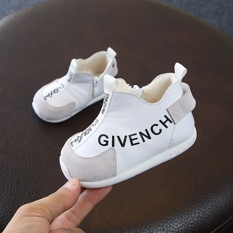 Детская осенне зимняя коллекция 2019 года новая кожаная обувь для отдыха дышащая