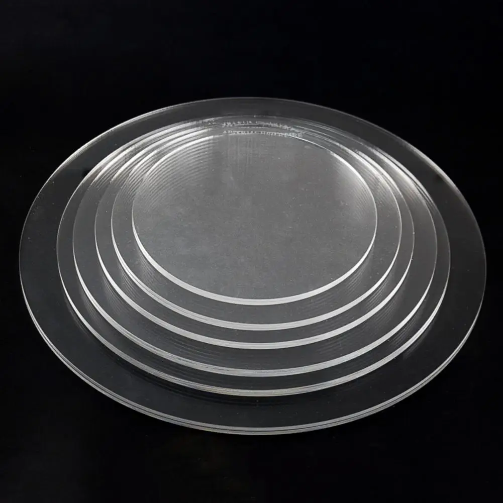 Диск для торта повторно используемый акриловые торты на день рождения доски