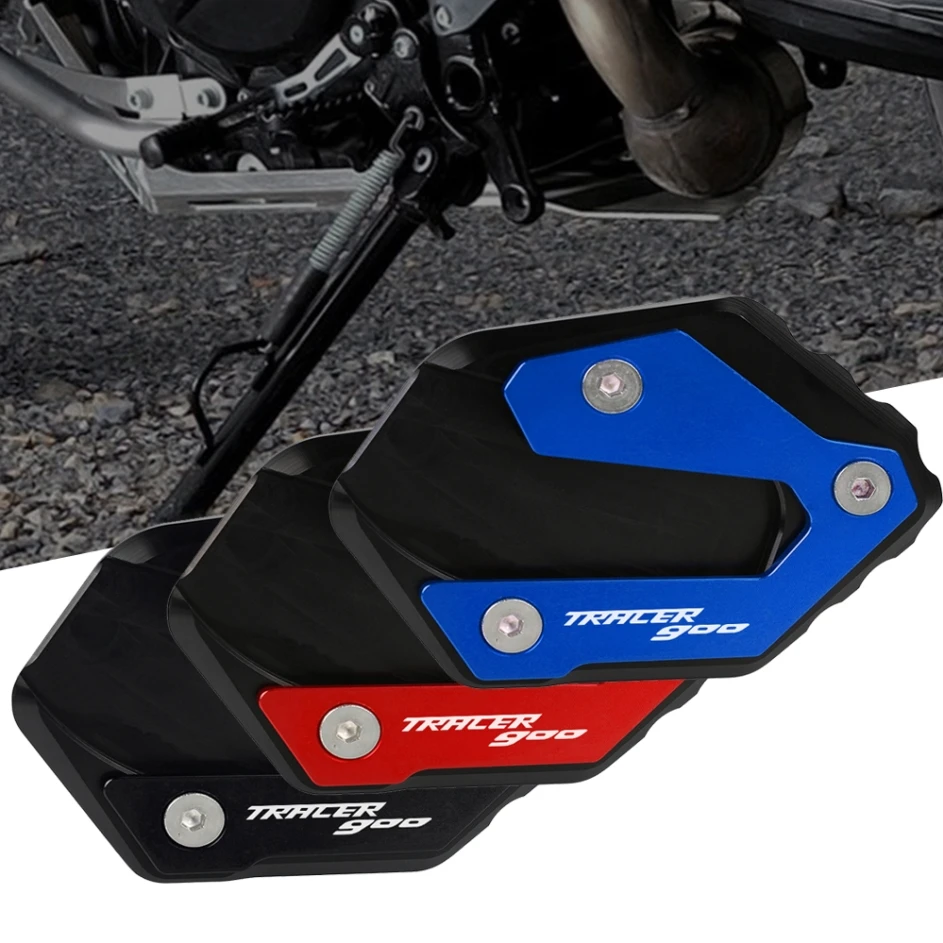 

Motorcycle CNC Side Stand Enlarger Kickstand Enlarge Plate Pad For YAMAHA TRACER900 TRACER 900 GT 2014-2021 2020 2019 2018 2017