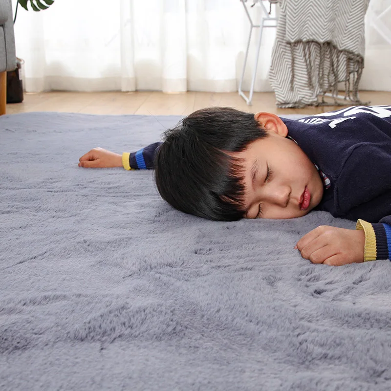 Пальто из искусственного меха ковер с кроликом Спальня гостиная большие ковры