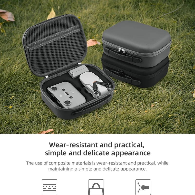 PooSue Portable Mavic Mini 2 Hard Shell Drone Handbag Bag Outdoor Carry Box Case for DJI Mini 2 Accessories