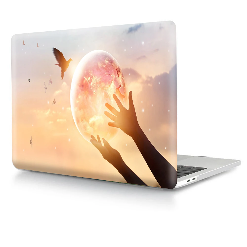 Чехол с мультяшным принтом для Macbook Air Pro Retina M1 Chip 11 12 13 15 16 дюймов чехол A2289 A2338 A2179