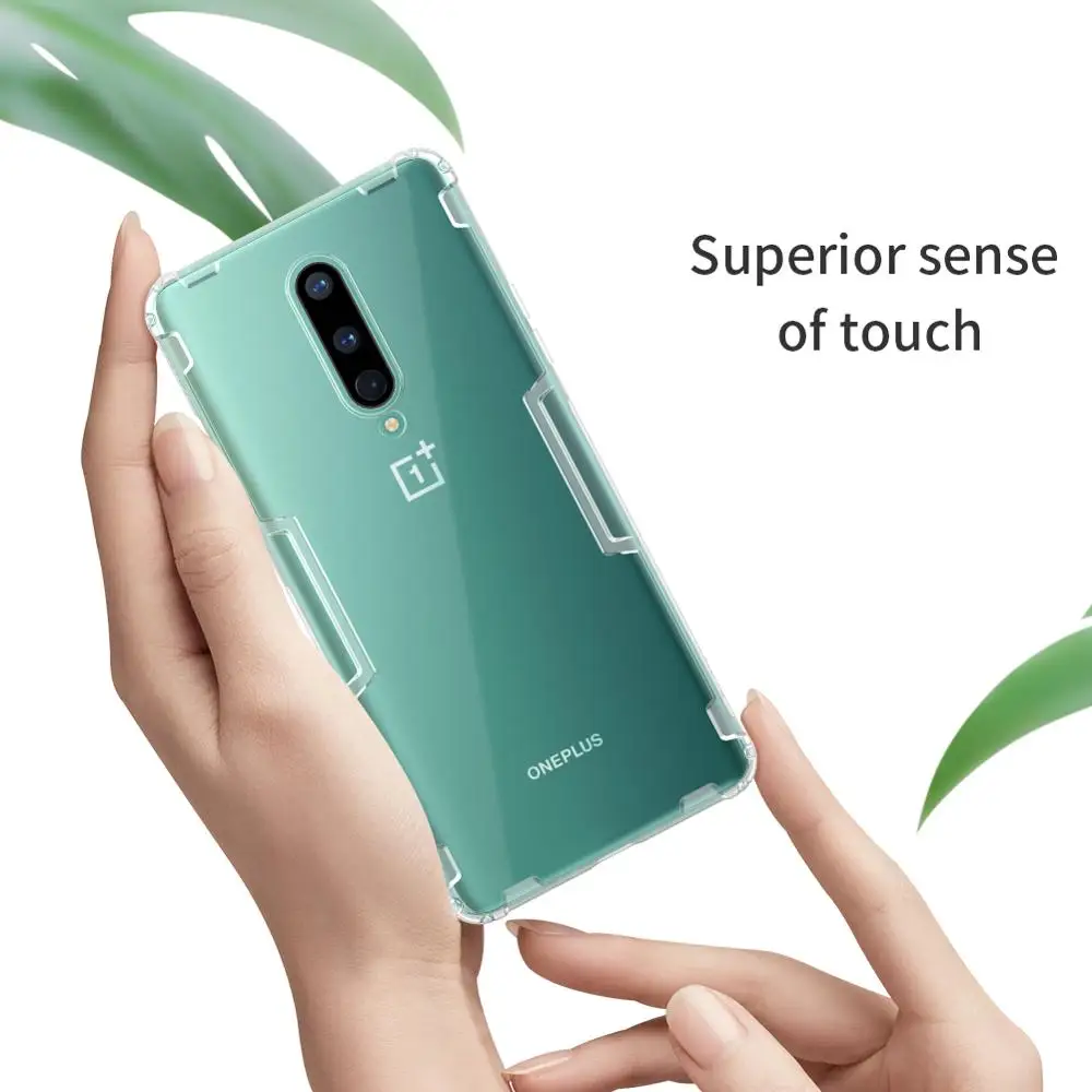 Для Oneplus 8 Pro чехол Nillkin ТПУ искусственный Чехол мягкий прозрачный силиконовый