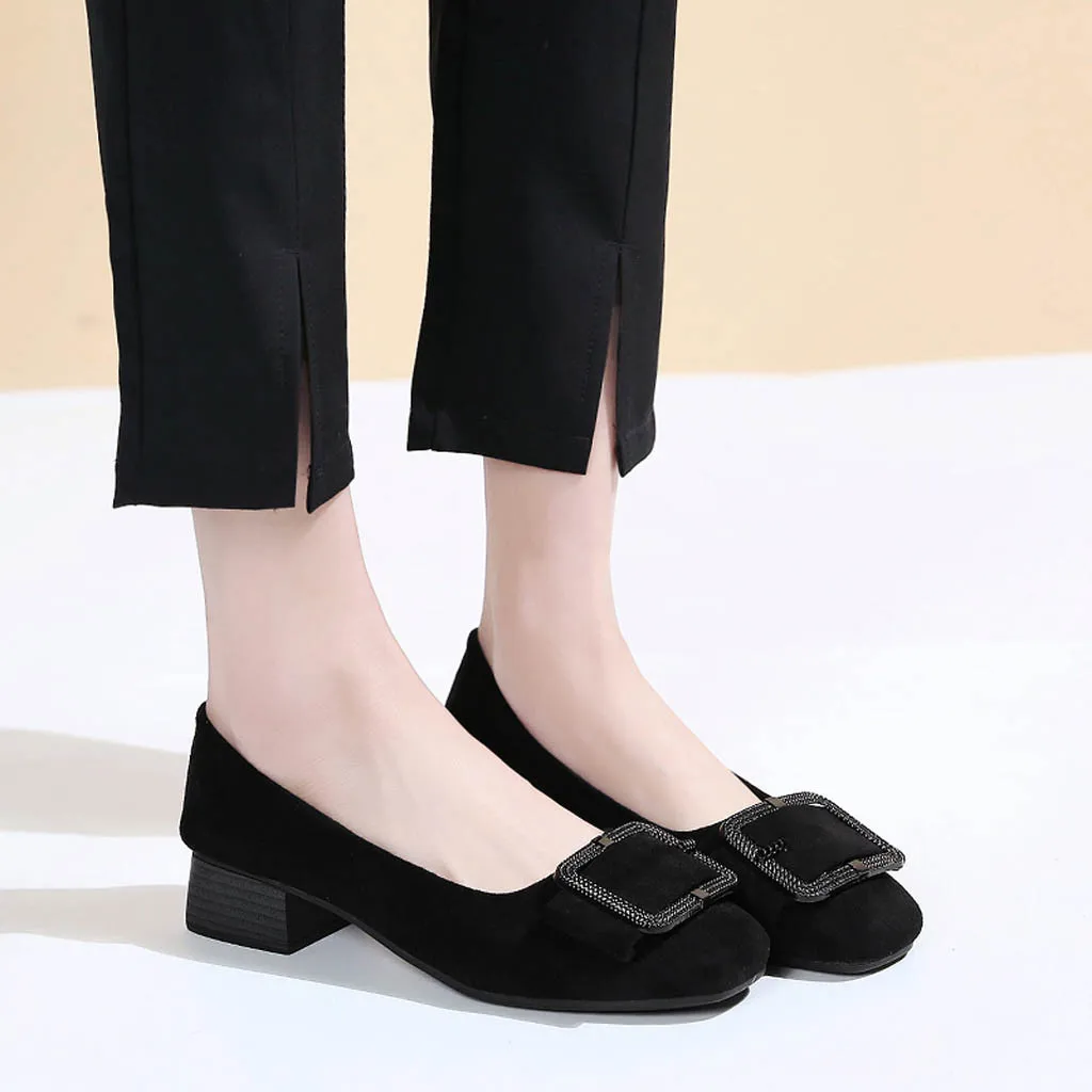 2019 Spring Women Loafers Flats Shoe Casual Shoes Suede Slip on Boat shoes Female Comfortable Ballet Size 35-40 | Обувь