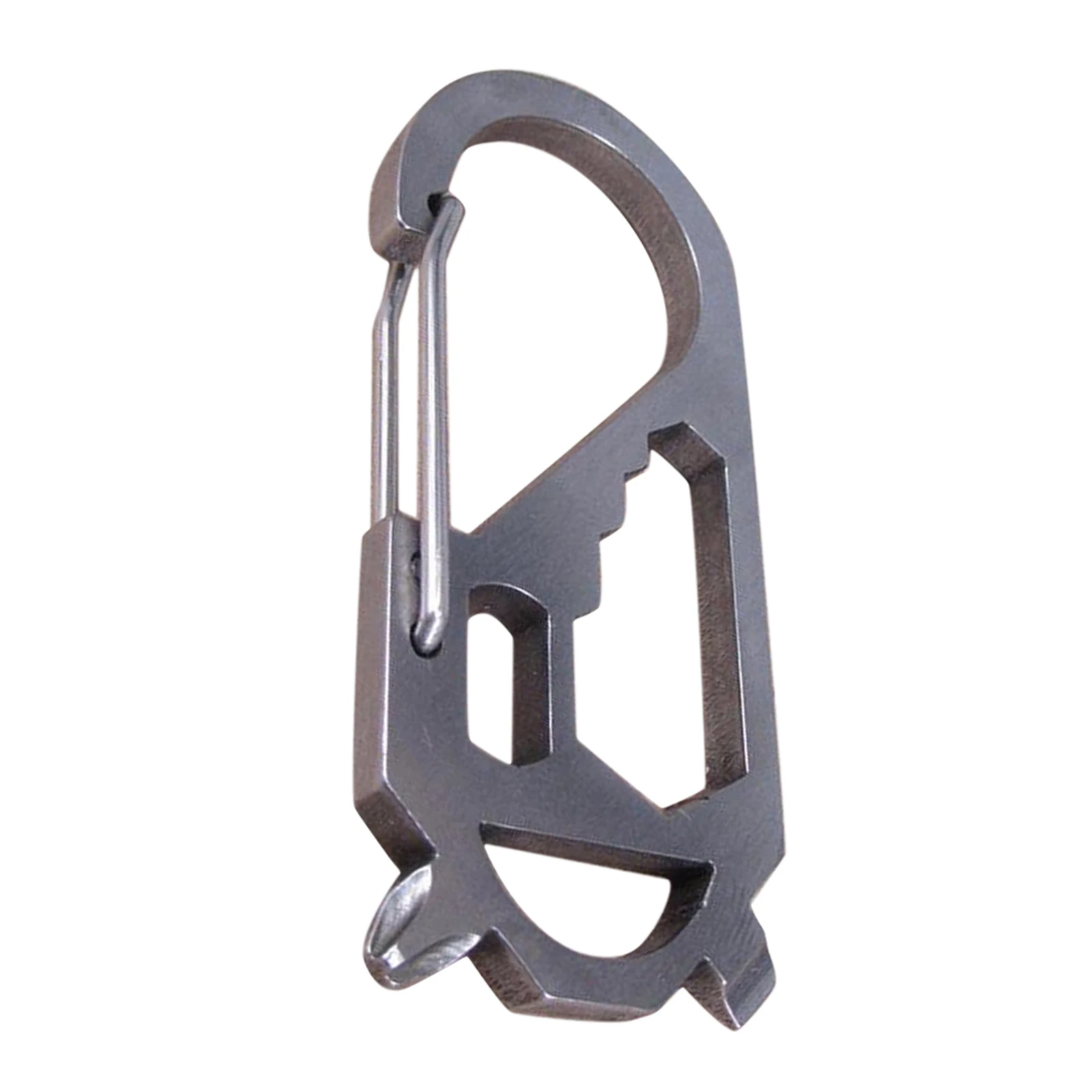 

Приспособление 7 в 1, многофункциональный инструмент с пряжкой, карабин для подвешивания на открытом воздухе, многофункциональный крючок дл...