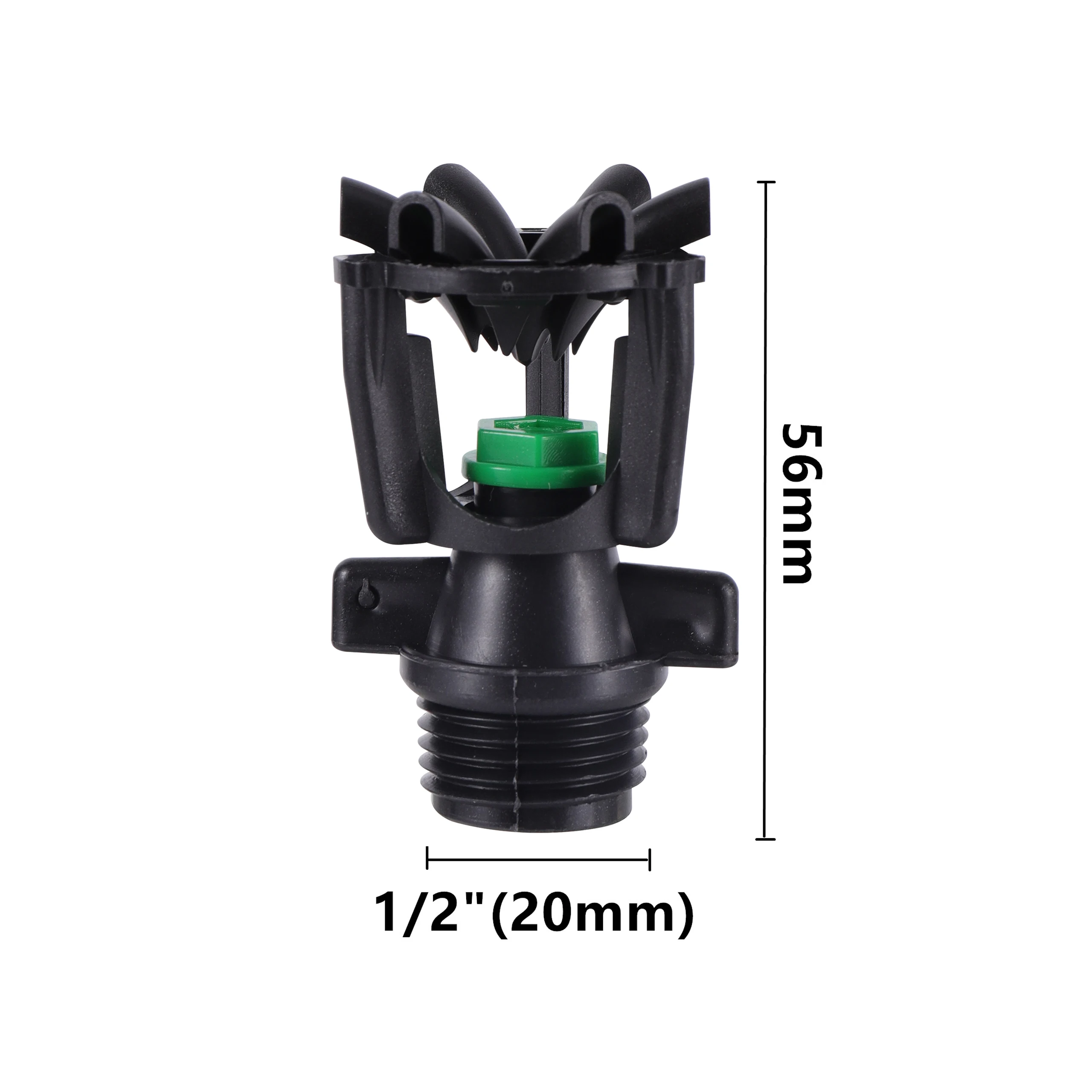 

Вращающийся спринклер Adhere To Fly 1/2 дюйма оранжевый/зеленый