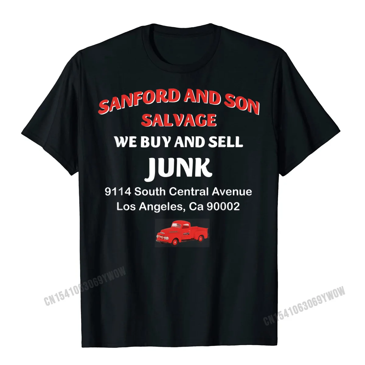 

We Buy And Sell Junk Car Son In Sanford City Funny Meme T-Shirt Men Cotton Tops Shirt Designer Men's Tshirts Printed On