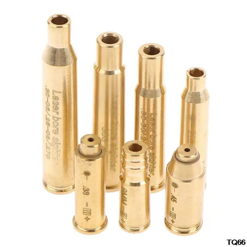 Красный точечный лазерный латунный бокс CAL .223/9 мм/308/.45/30-06 патрон аксессуары для