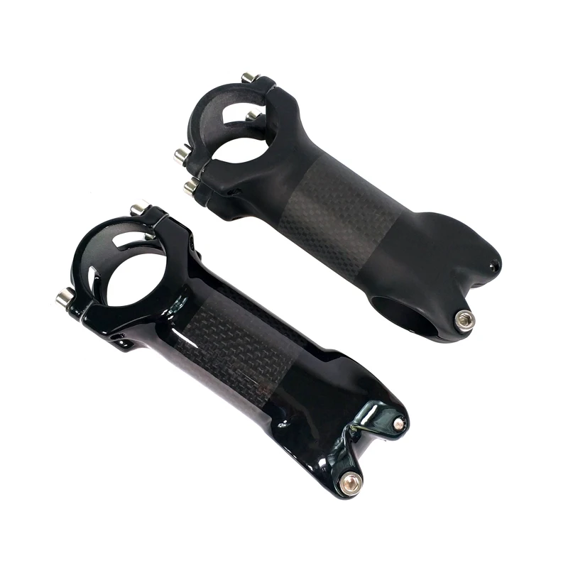

carbon fiber + Alloy Bicycle Stem 3K Carbon Fiber Aluminum Alloy 31.8mm Mountain Bike Stem 6 degree Glossy Matte 80 90 100 110mm