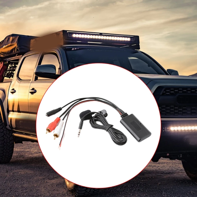 Беспроводной автомобильный адаптер Bluetooth совместимое устройство AUX гарнитура