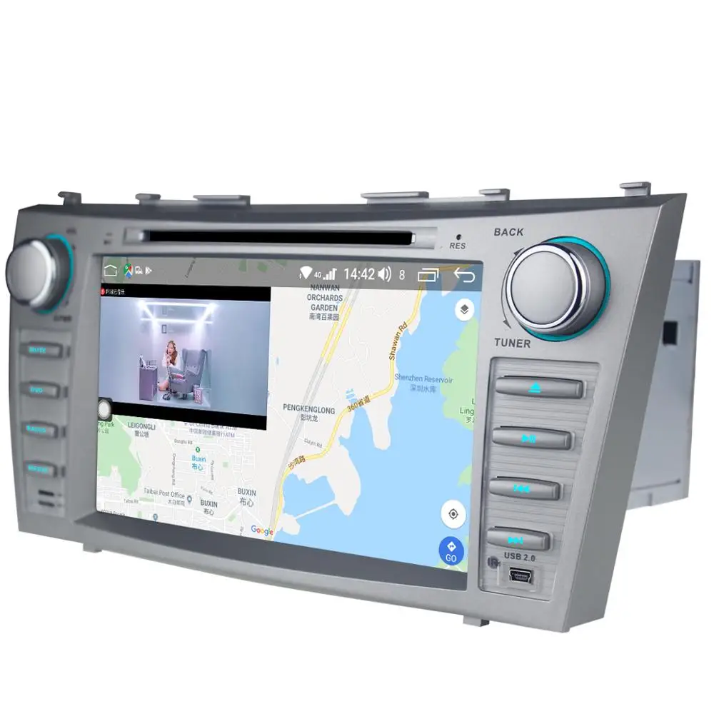 Автомобильная магнитола 8 &quot 2 Din Android стерео GPS головное устройство кассета для