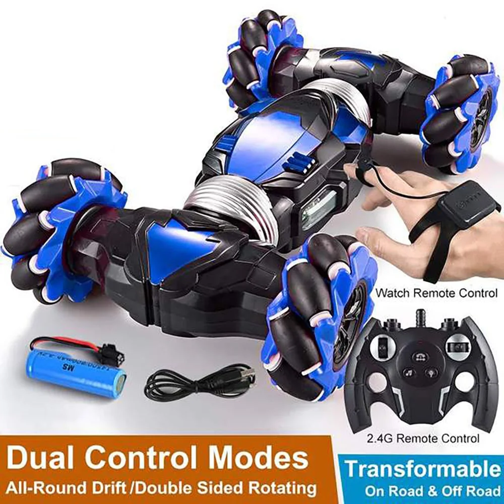 2 4G RC 360 Твистер трюковый автомобиль с дистанционным управлением жест