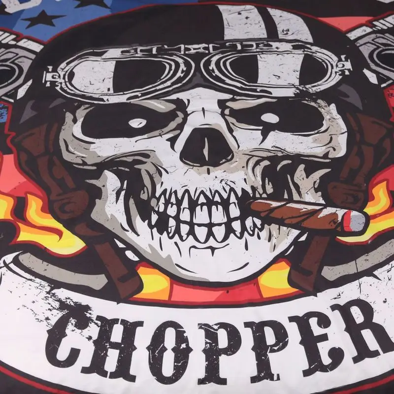 3D рисунок флага водителя пододеяльник с 2 наволочками Модные постельные