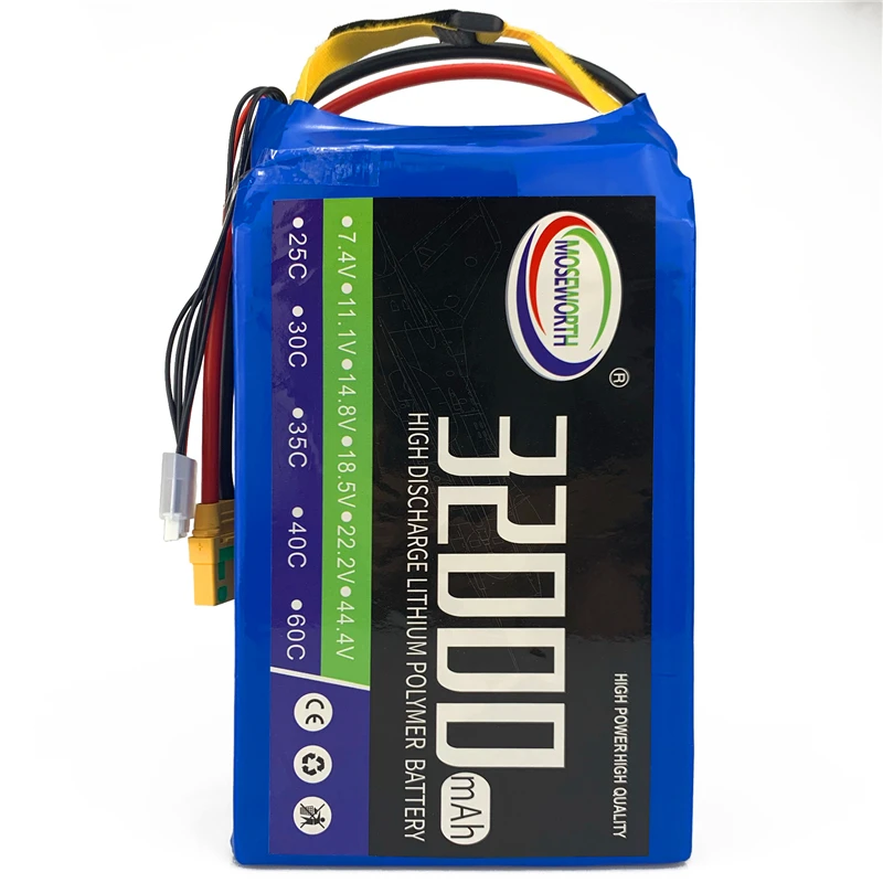 6S RC LiPo батарея 22 2 V 32000mAh 25C для вертолета самолета дрона мультиротора гексакоптера