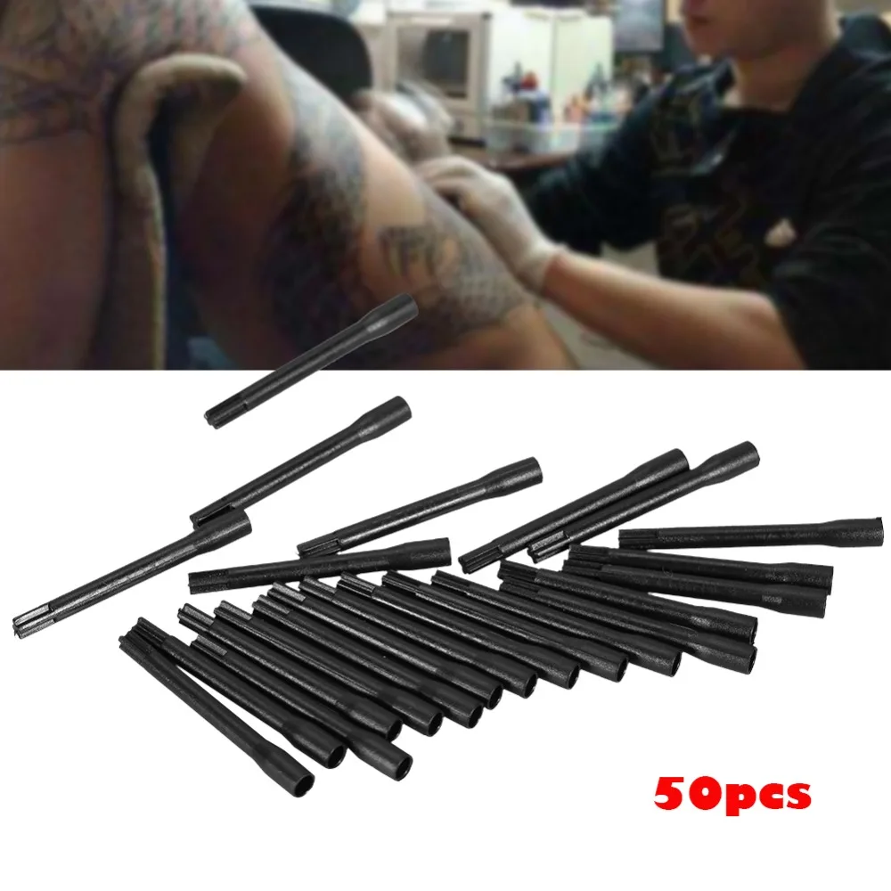 

50Pcs Disposable Tattoo Ink Mixing Plastic Sticks Pigment Stirring Rod Stick Electric Coloring Machine Mixer Tattoos Accessories