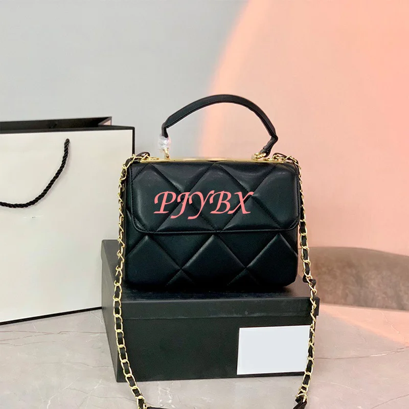 

Luxury Brand Deisgner Shoulder Bags For Women Ladies New Long Thin Metal Belt Sewing Grid Solid Flap Bags Elegant Clutches Bags