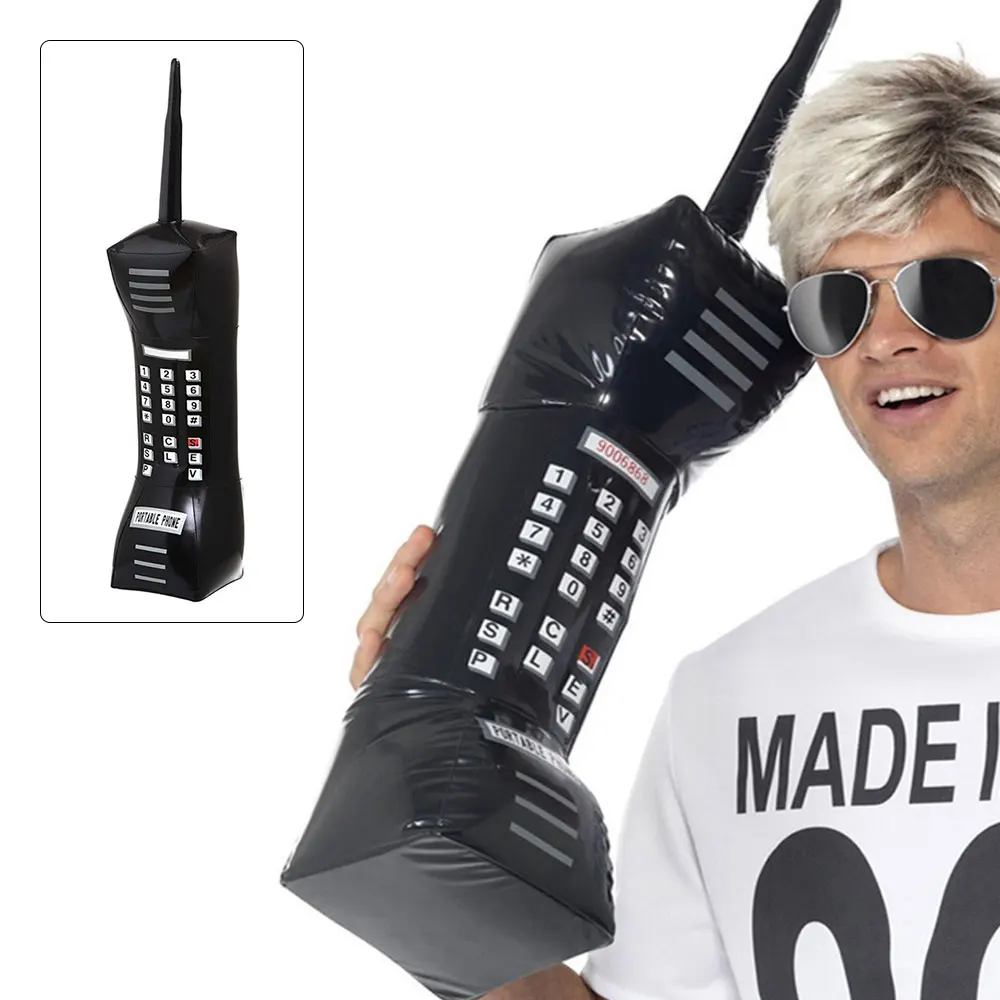 Надувные украшения для вечерние в стиле ретро 80 х годов аксессуар сотового