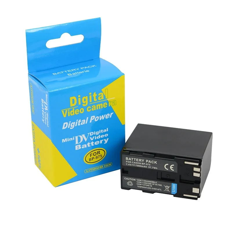 

BP-975 is suitable for Canon camera battery XF105 XF100 XF300 C500PL C100