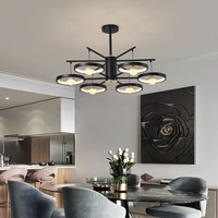 living room chandelier modern minimalist lamps light luxury dining chandelier nordic bedroom study atmospheric lighting