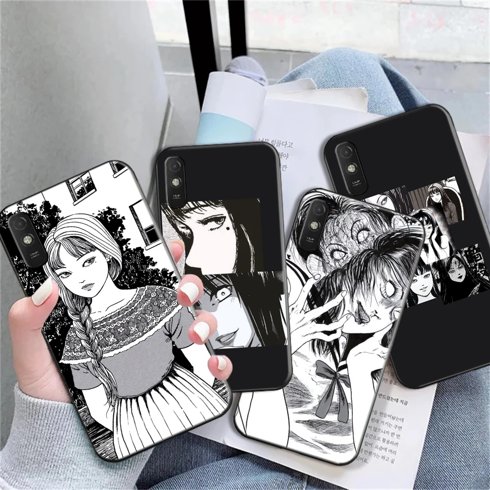 

Japan Horror Comic Junji Ito Tomie Phone Case For Xiaomi Redmi 9A 9AT 9i 4G Indian Funda Carcasa Soft TPU Cases Back Cover