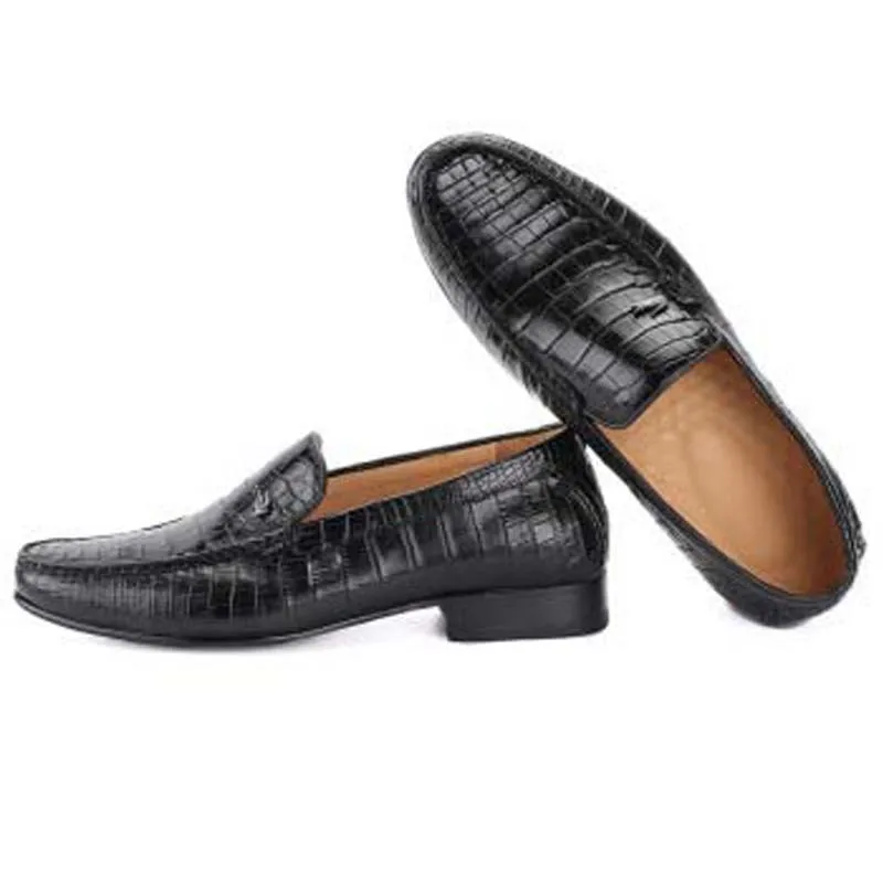 

RVH new product male crocodile shoes business wear-resisting breathable british wedding casual shoe men formal shoes