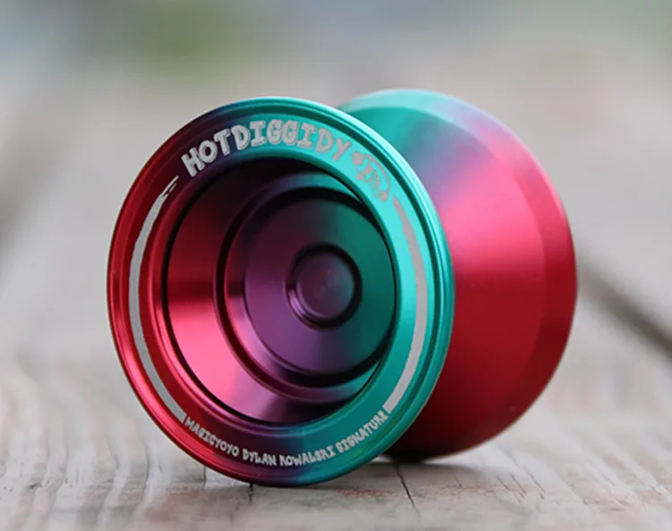 colorful Новое поступление MAGICYOYO MAGIC Hotdiggidy-M07 первое поколение YOYO для профессионального йо-йо 6061 один металл - Цвет: colorful