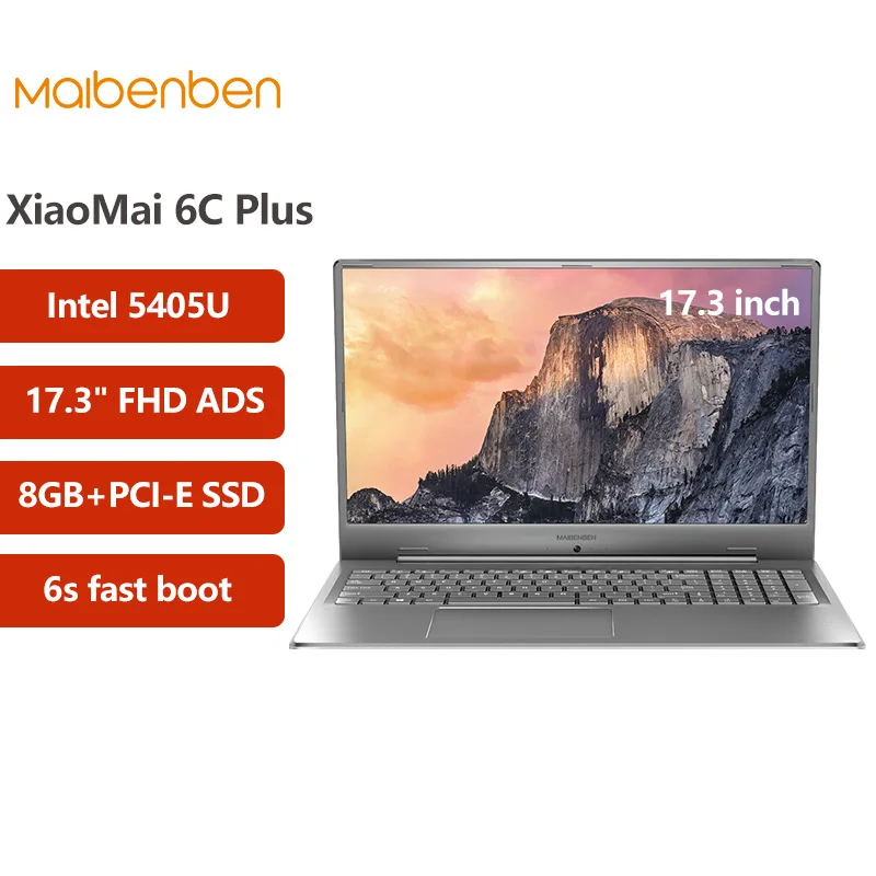 Laptop MAIBENBEN XiaoMai 6C Plus [17.3&quot FHD Pentium 5405U 16GB RAM 256GB SSD 1TB HDD ] 1 year local warranty | Компьютеры и офис
