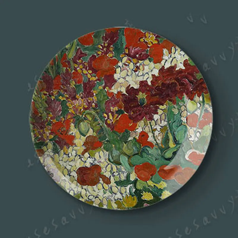 LOUIS вальта картина маслом декоративные церам пластины Гостиная обеденный зал