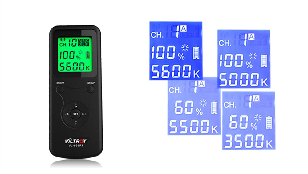 Viltrox VL-200T 30 Вт Светодиодный светильник для видеостудии, беспроводной пульт дистанционного управления, тонкая двухцветная лампа с регулируемой яркостью для фотосъемки в студии YouTube Live