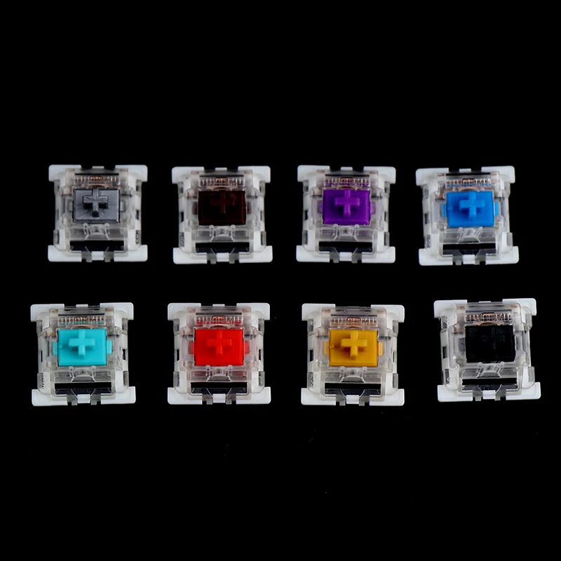 10Pcs/lot Outemu Mx Switches 3 Pin Mechanical Keyboard Black Blue Brown | Обустройство дома