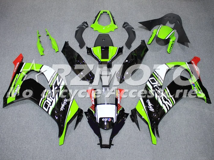 

Новый комплект обтекателей из АБС-пластика подходит для Kawasaki Ninja ZX-10R 2011 2012 2013 2014 2015 zx10r 11 12 13 14 15 классный стиль elf