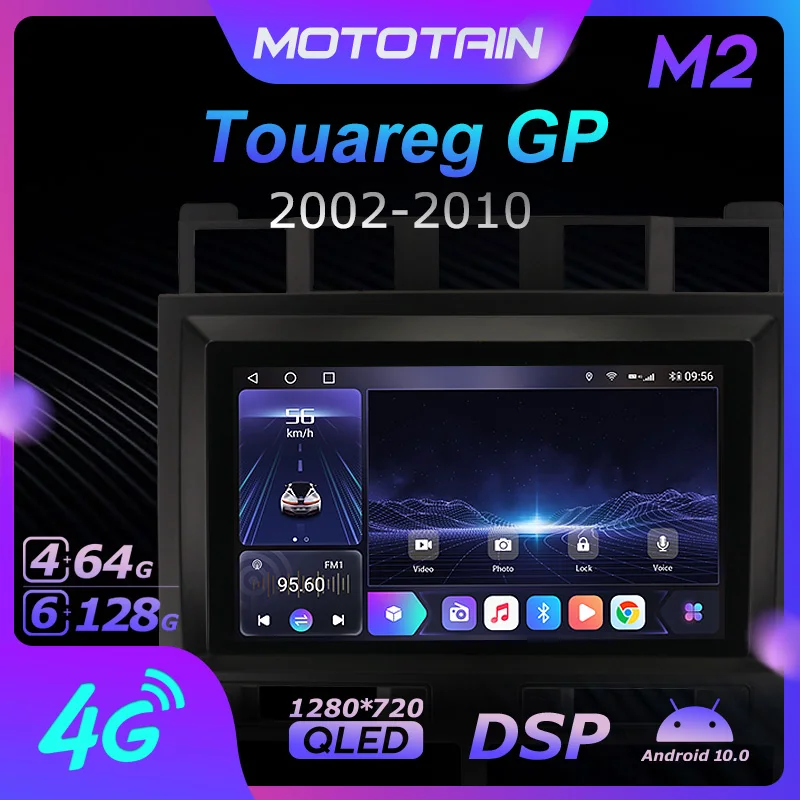 

Ownice 6G+128G Android 10.0 Car Radio For Volkswagen Touareg GP 2002 - 2010 Multimedia Player Video 4G LTE GPS Navi