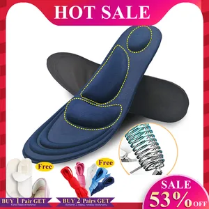 Дышащие стельки для бега EiD 4D, эластичные, дезодорирующий эффект, пена ортопедическая прокладка с эффектом памяти, для мужчин и женщин