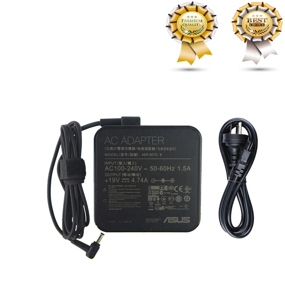 19V 4.74A 90w 5 5*2 5mm Ноутбук AC адаптер питания зарядное устройство для Asus EXA1202YH K550D