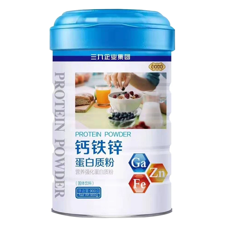 

Calcium iron zinc protein powder to enhance older adult immunity protein nutrition powder