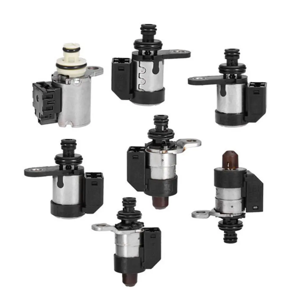 

7pcs Automatic RE5R05A Transmission Solenoid Kit Fit For Automobile Gearbox Solenoid Valve Wave Box Solenoid Valve