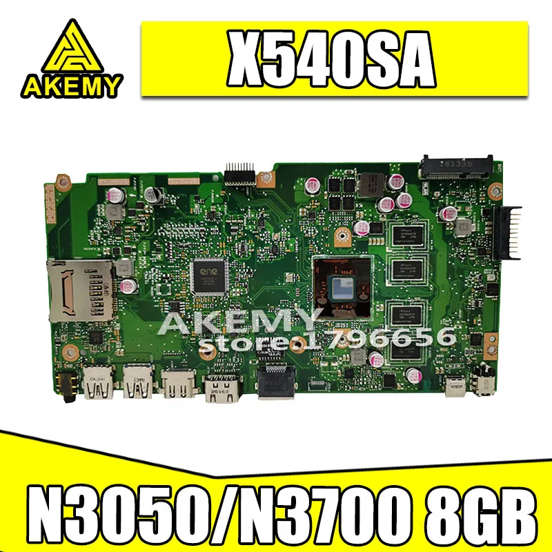 С 8GB RAM N3050/N3700 CPU X540SA материнская плата для ноутбука For Asus VivoBook X540S X540 F540S тест