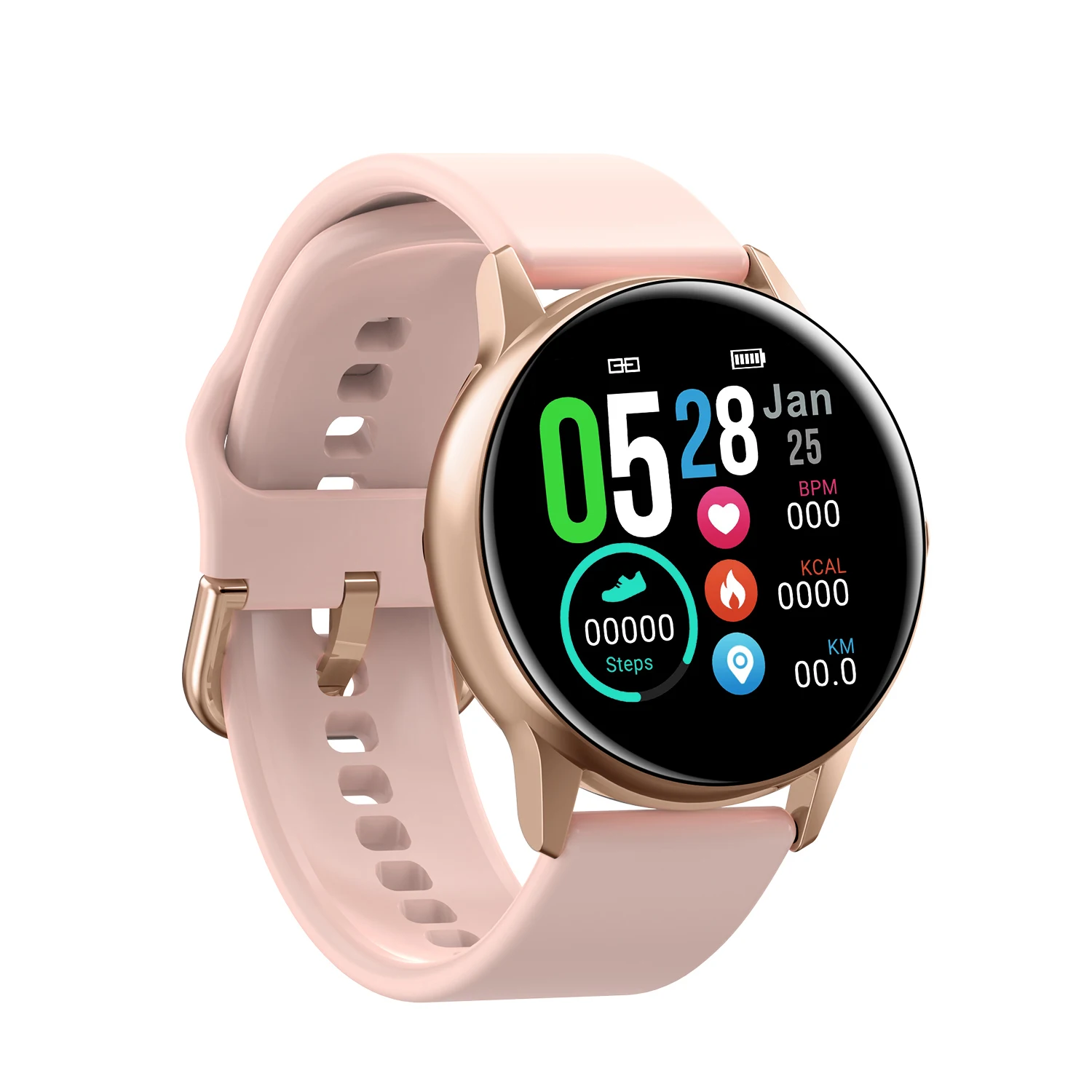 

Ip68 Waterproof Smart Watch Dt88 Multi Sport Mode Smartwatch Heart Rate Blood Pressure Silicone Sport Smartwatch For Women