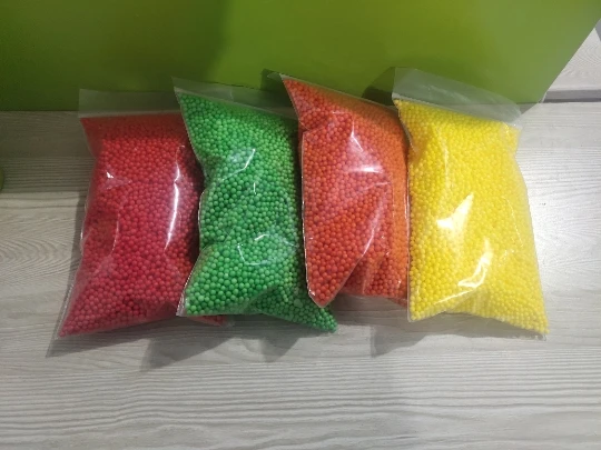 1 упаковка пенополистироловых шариков шарики из пенопласта для самостоятельного