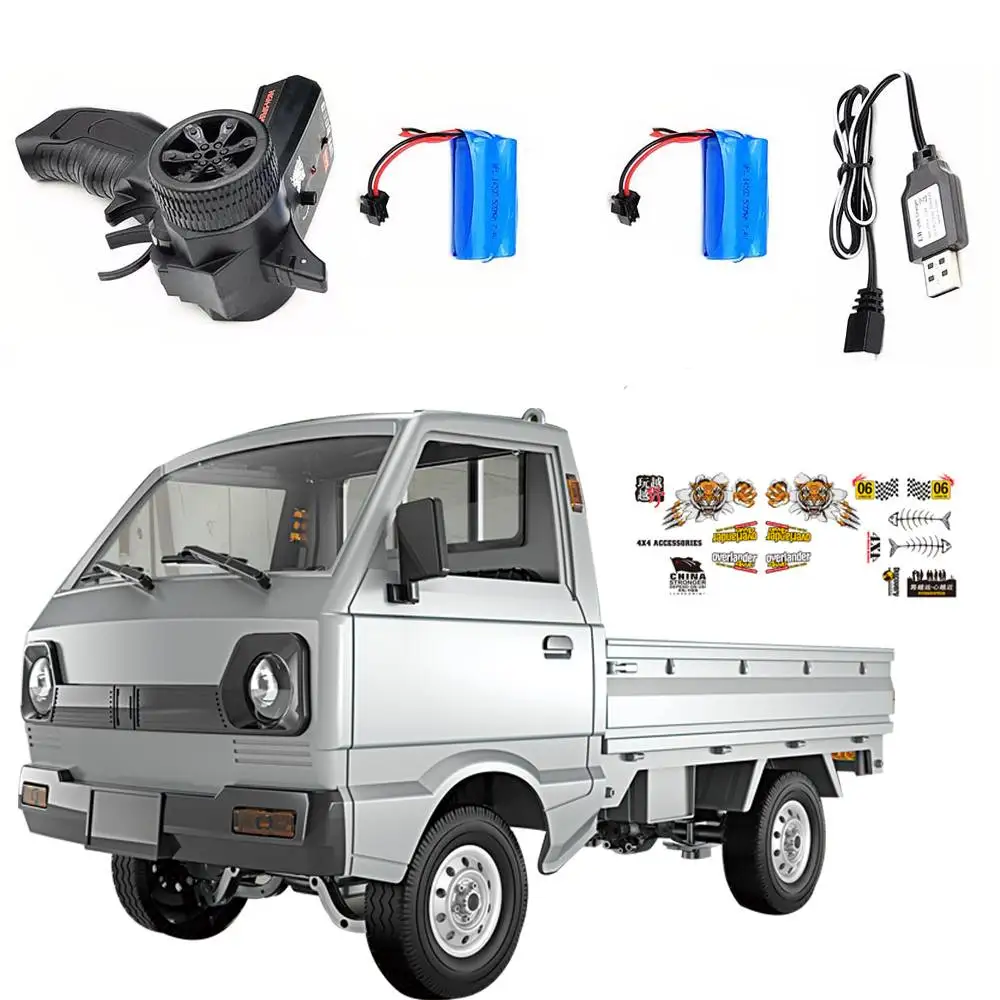 WPL D12 1/10 2 4G 2WD военный грузовик гусеничный внедорожный пульт дистанционного