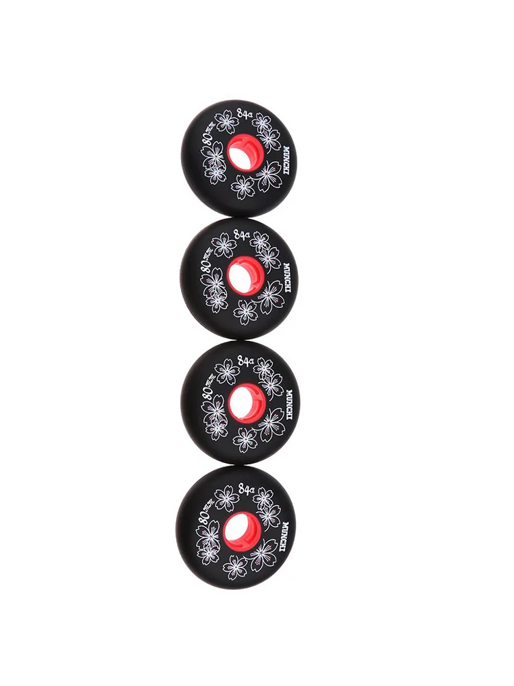 

4Pcs Heavy Duty Inline Roller Hockey Fitness Skate Replacement Wheel 80mm