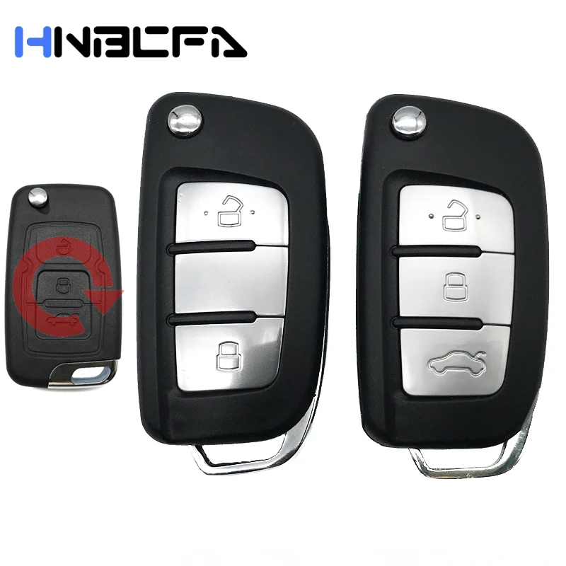 

2/3 кнопочный Модифицированный корпус дистанционного ключа для Geely Emgrand 7 EC7 EC715 EC718 Emgrand7 EC7-RV EC715