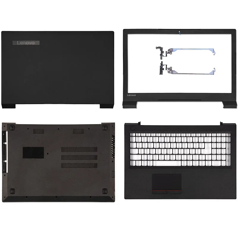 

Новинка, задняя крышка для ноутбука Lenovo V110-15ISK Series, ЖК-дисплей, передние петли, подставка для рук, нижний корпус A B C D, черная крышка
