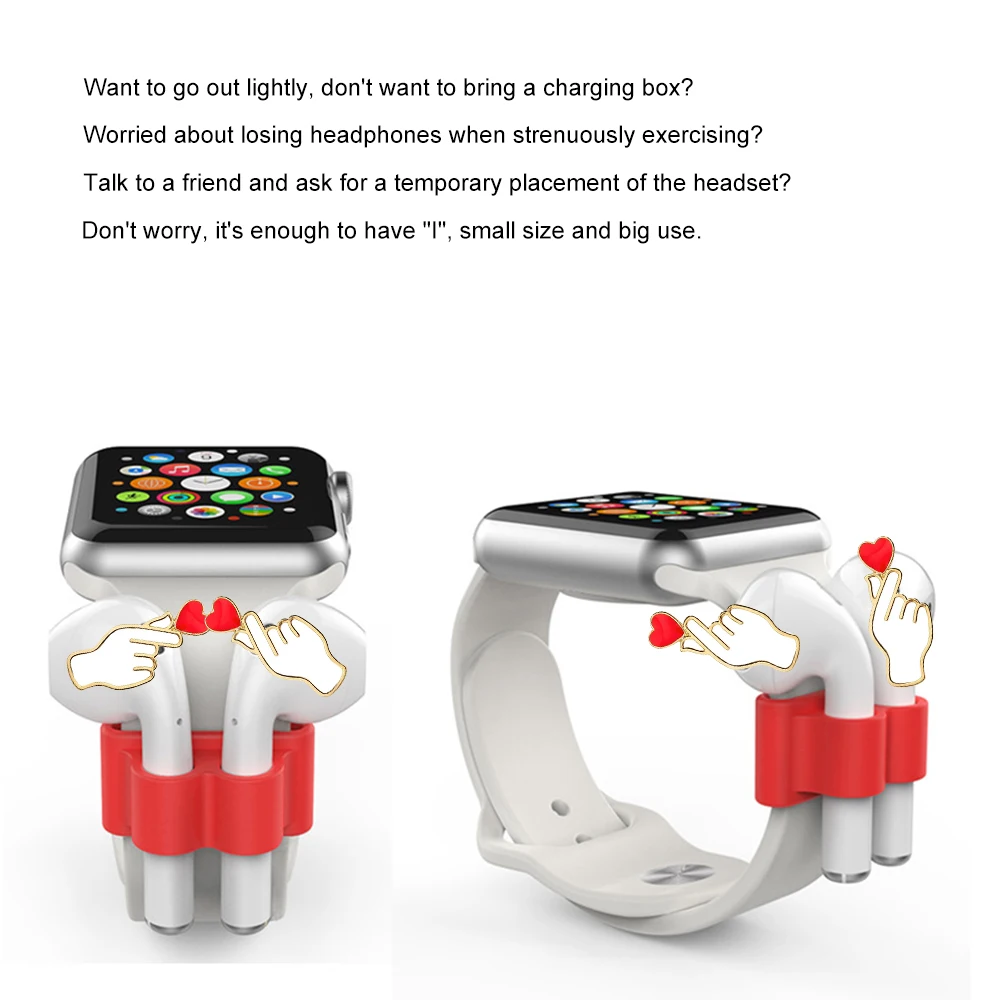 Для Apple airpods pro ремешок против потери силиконовый рукав ремешок браслет с подвеской многоцветная опционально для air pods pro2