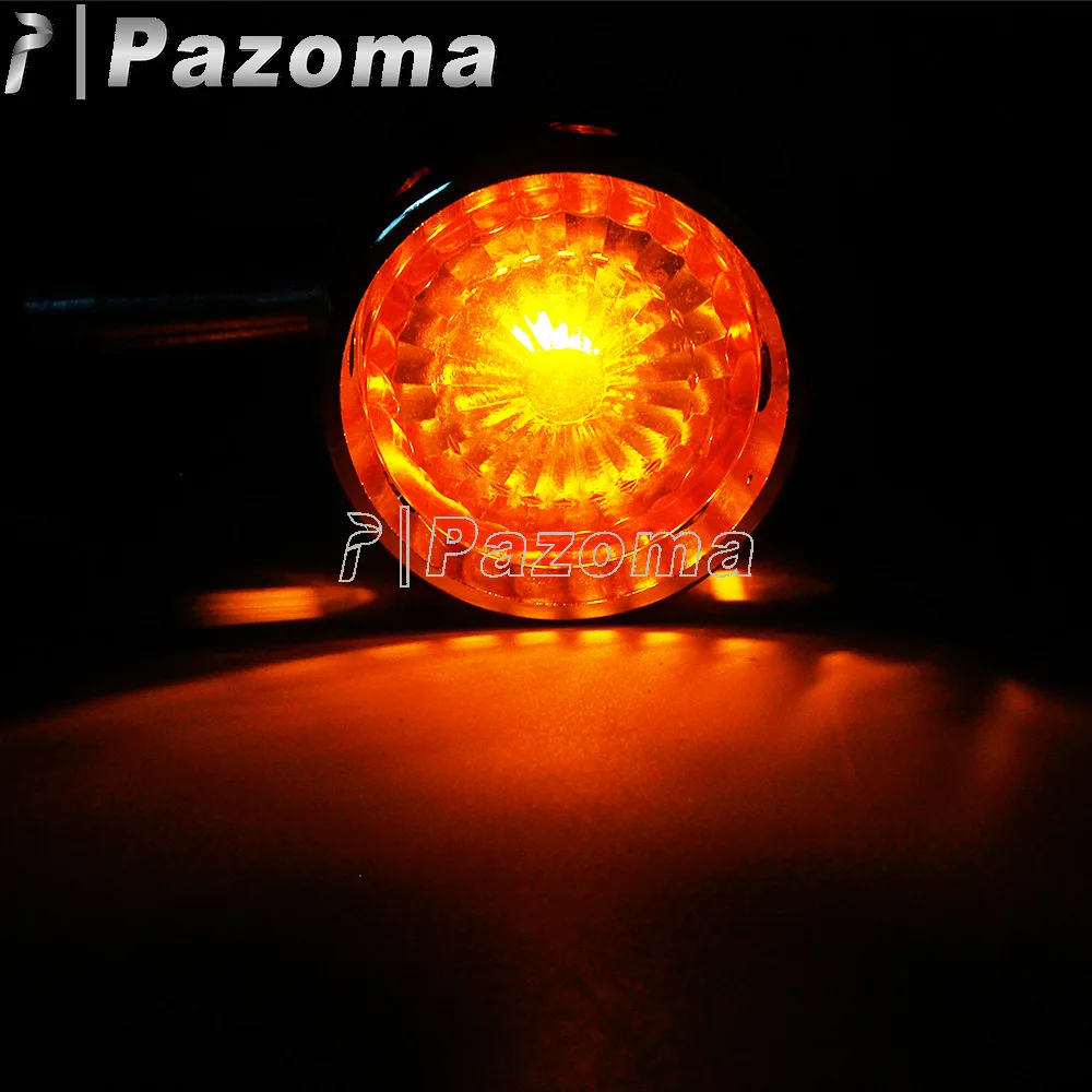 Универсальный указатель поворота для мотоцикла лампа указателей Harley Honda Suzuki Yamaha