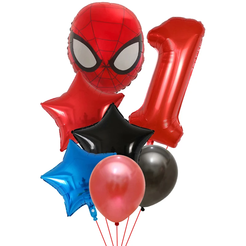Воздушные шары из фольги мстители 30 дюймов 7 шт. | Дом и сад