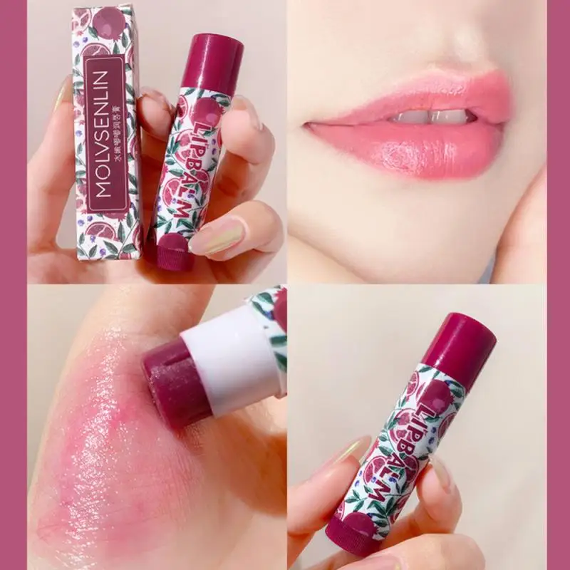 Влагу бальзам для губ стойкий фруктов вкус медовый Увлажняющий Гиалуроновой